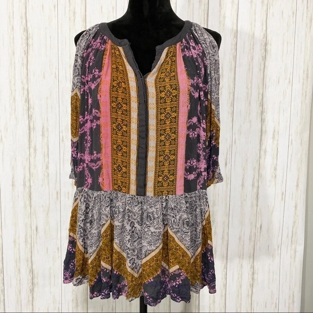 FREE People Portobello Road boho dress size xs